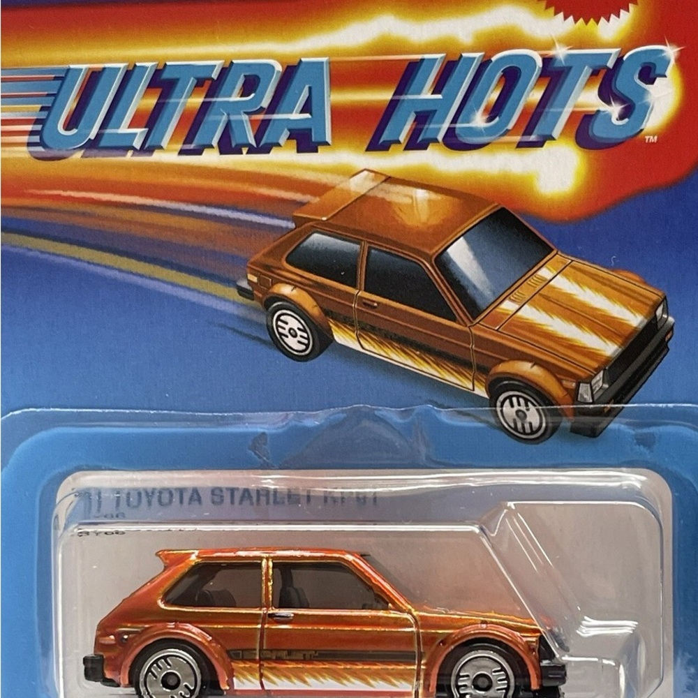 Mattel Ultra Hots Metallic Orange Toy Car